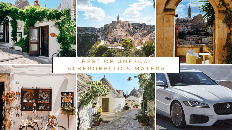 Alberobello & Matera! Private or Group tour from Bari - Key Points