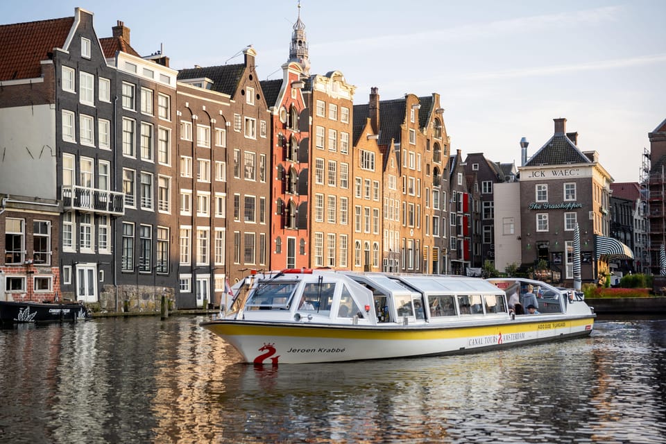 Amsterdam: City Centre Canal Cruise & Free Flower Cocktail - Breakdown of the Itinerary and Sights