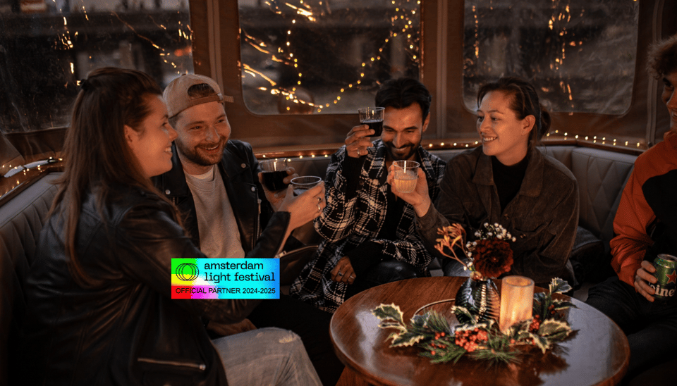 Amsterdam: Light Festival Cruise With Drinks & Snacks - Drinks and Snacks: The Cozy Bonus