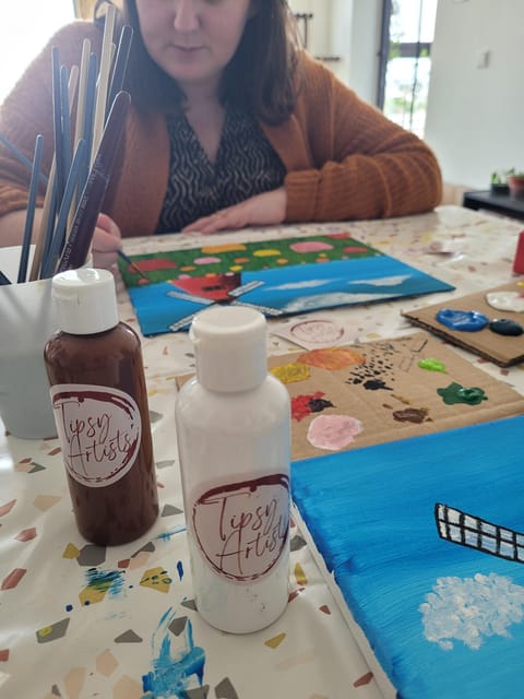 Amsterdam: Paint & Sip Workshop - Paint your Souvenir - The Experience: How Does It Work?