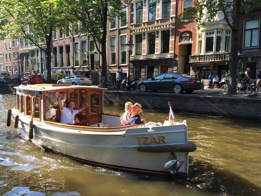 Amsterdam: Private Boat Tour Amsterdam with Welcome Drink - Frequently Asked Questions