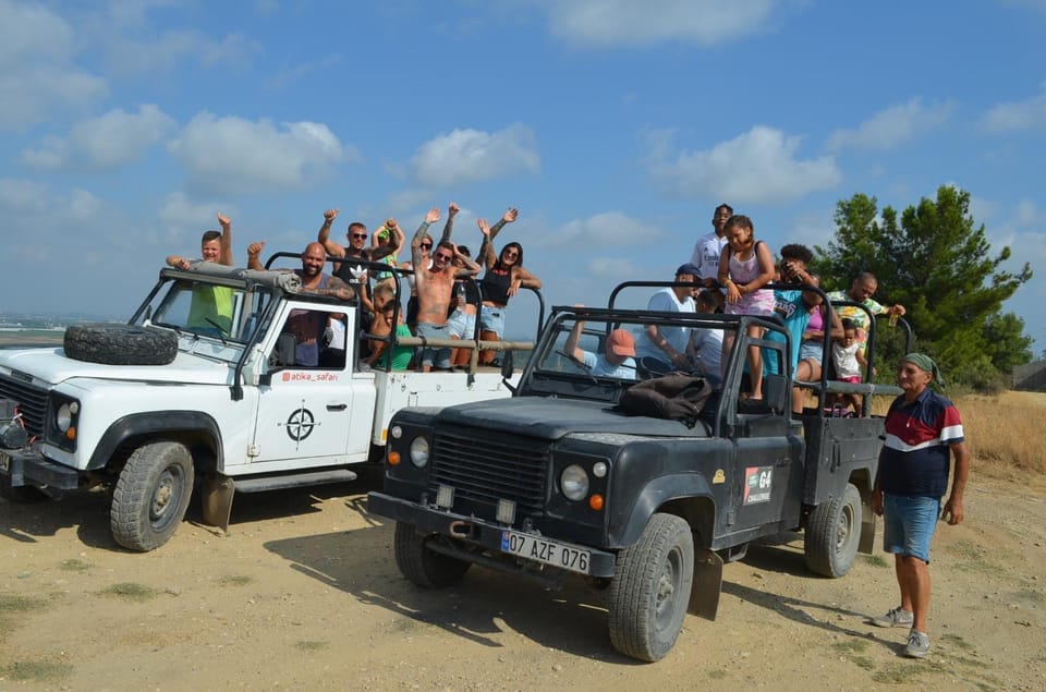 Antalya elale Ziyaretli Jeep Safari Turu - What’s Included and What’s Not