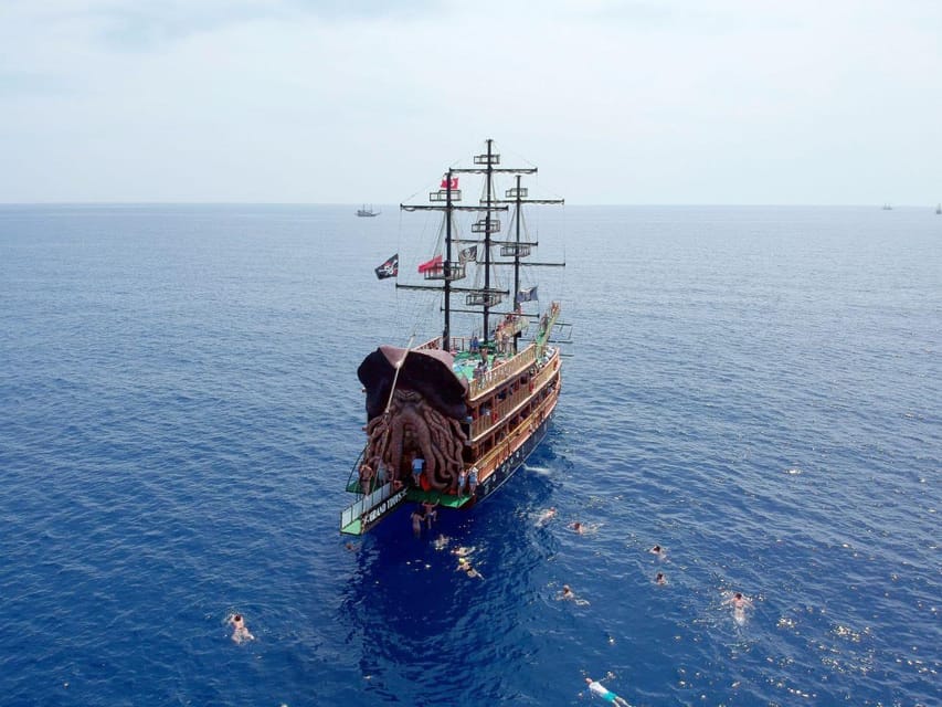 Antalya: Pirate Boat Cruise with Swimming Stops - What Travelers Say