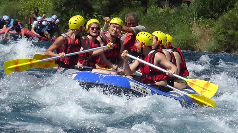Antalya,Alanya,Side,Belek Rafting Tour+Lunch - The Rapids, Cliff Jumps, and Confidence