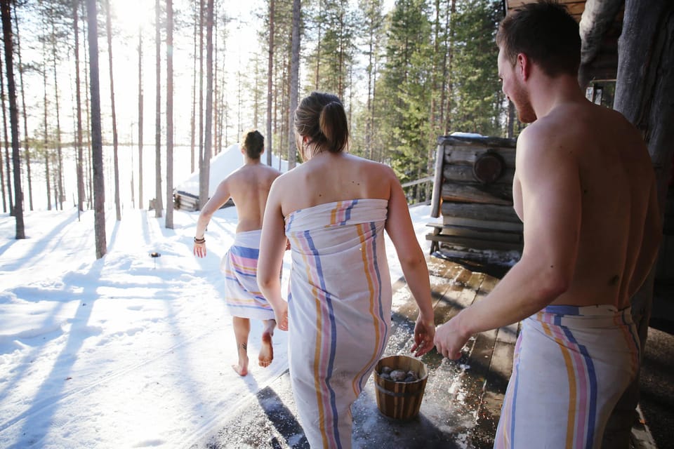 Arctic Tent Sauna Experience with Ice Swimming - What’s Included and What To Expect