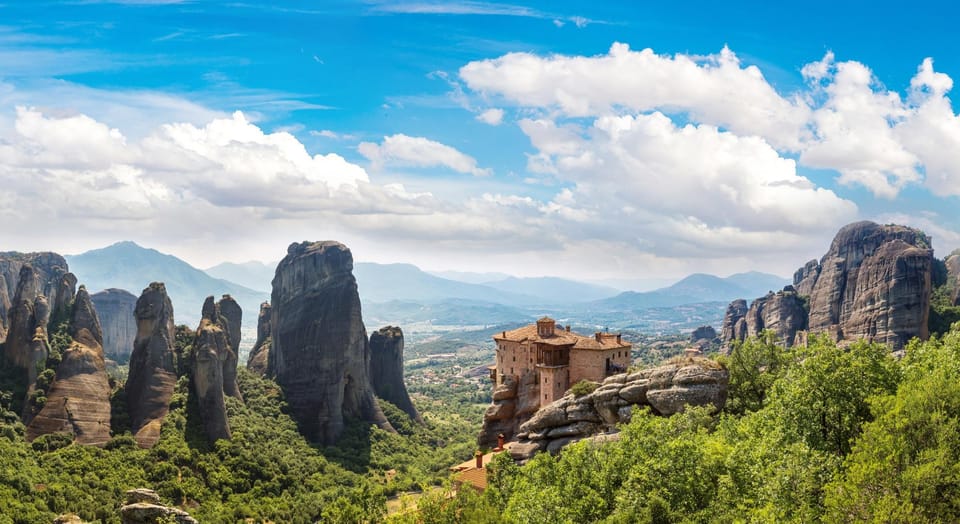 Athens: Meteora Day Trip in Spanish with Live Guide & Lunch - Hermit Caves and Hidden Gems