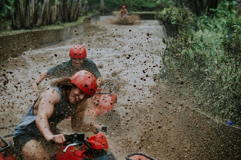 Bali: ATV, Water Rafting, and Monkey Forest Tour - The Itinerary in Detail
