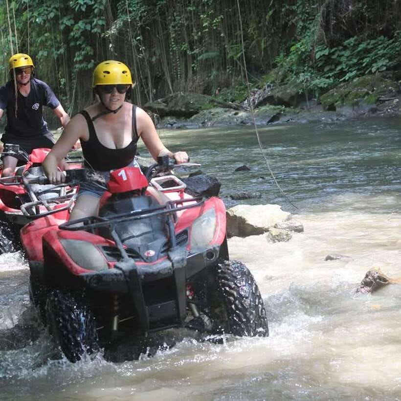 Bali: Guided Quad Bike Ride with Waterfall and Swing Options - The Itinerary in Detail