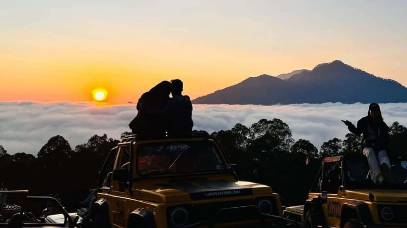Bali: Sunrise Jeep Tour and Lazy River Rafting in Ubud - The Natural Highlights