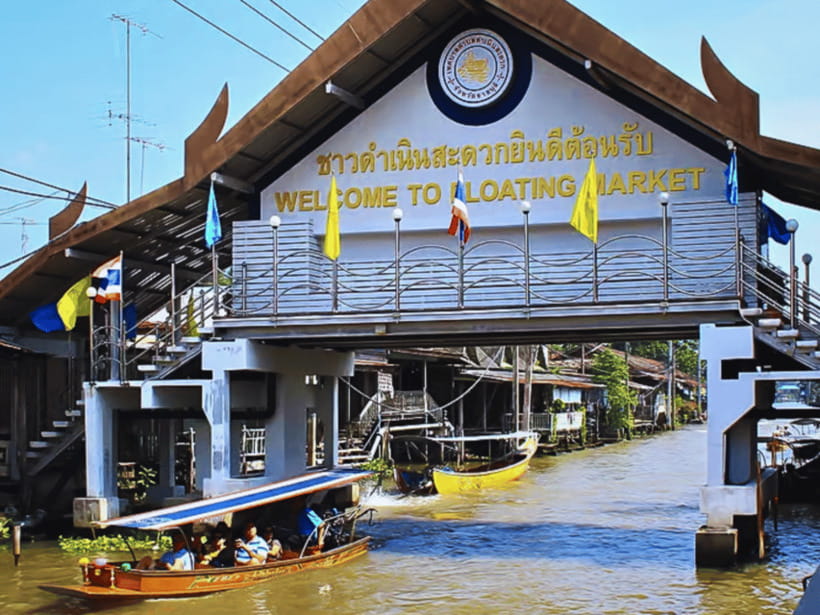 Bangkok: Floating Wonders & Railway Magic. - Damnoen Saduak Floating Market