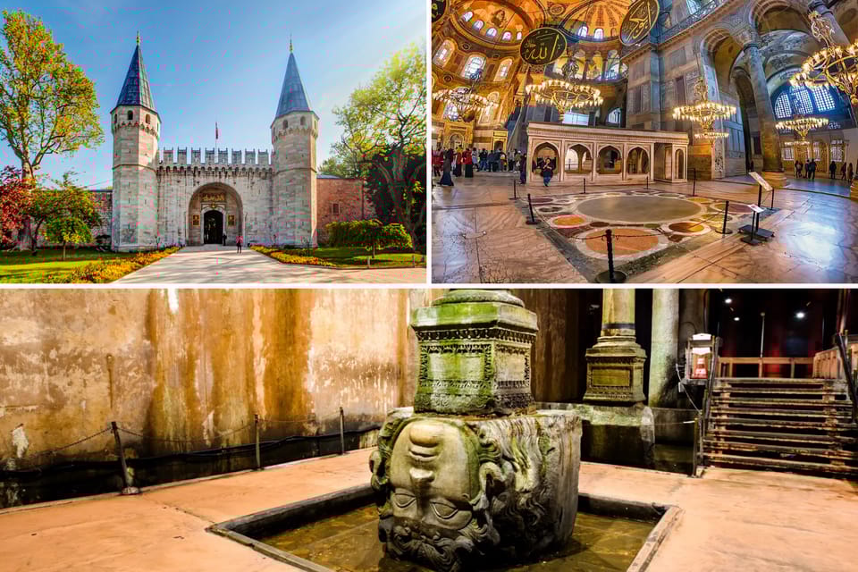 Basilica Cistern &Topkapi Palace &Hagia Sophia Combo Tickets - Authentic Experiences and Practical Tips