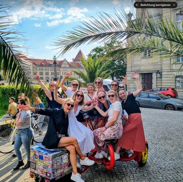 Beer Bike & Party Bike: Unforgettable Berlin City Tour incl. pickup - FAQ