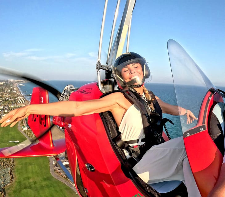Belek Panoramic Gyrocopter Flight Tour - What to Expect During the Flight