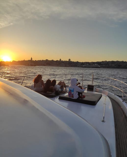 Bosphorus Sunset Yacht Cruise with Guide & Snacks - FAQs