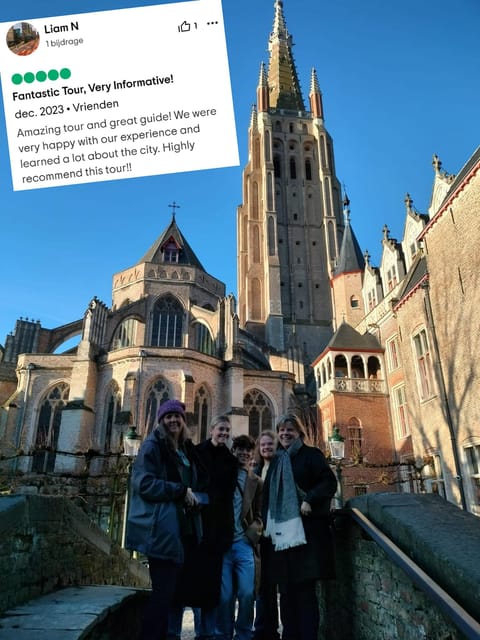 Bruges; private walking tour with the Beardbarian - The Itinerary in Detail