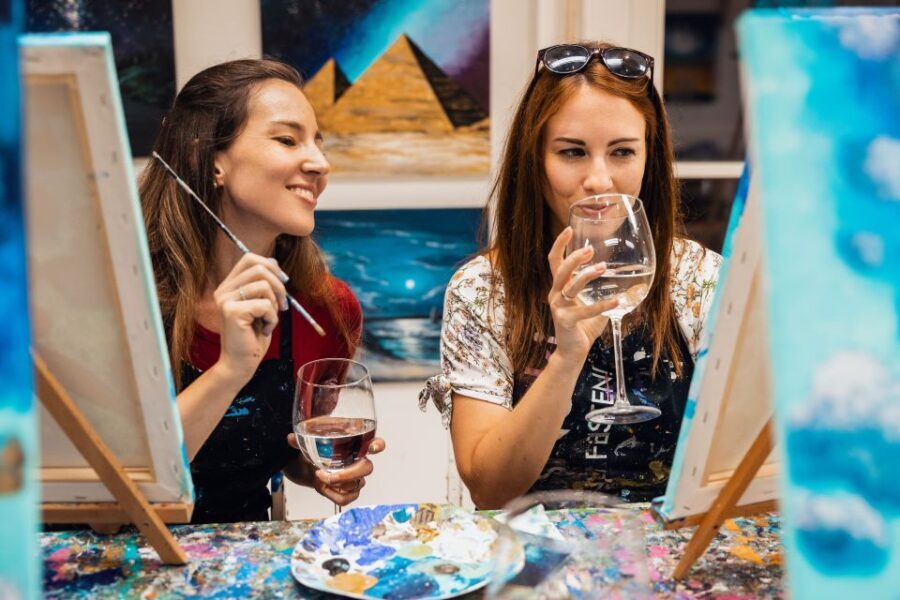 Budapest: Paint and sip experience - The Itinerary — What to Expect