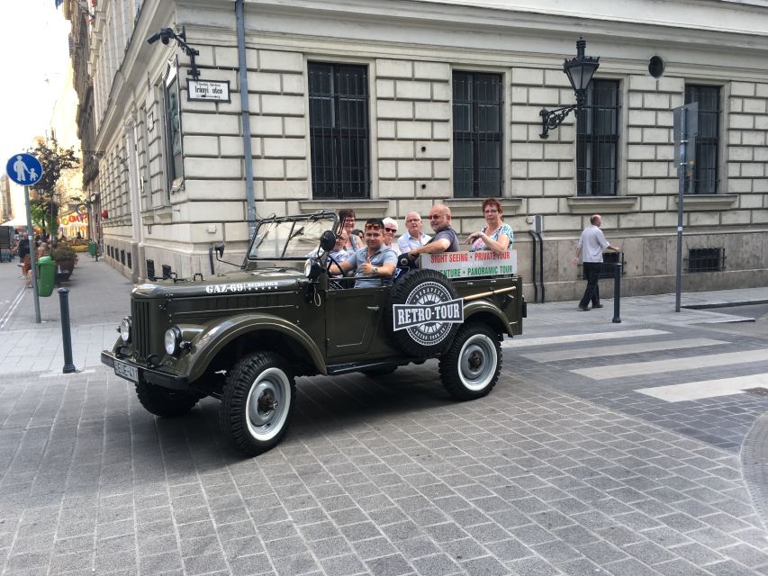 Budapest: Private City Tour with a Vintage Russian Jeep - Detailed Breakdown of the Itinerary