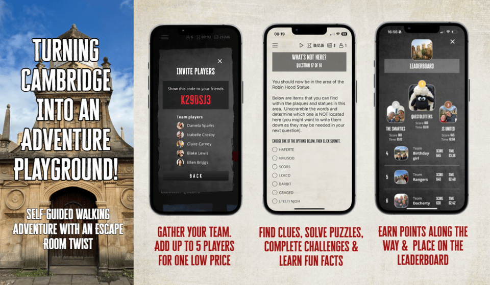 Cambridge: City Walking Tour & Exploration Game - Key Points
