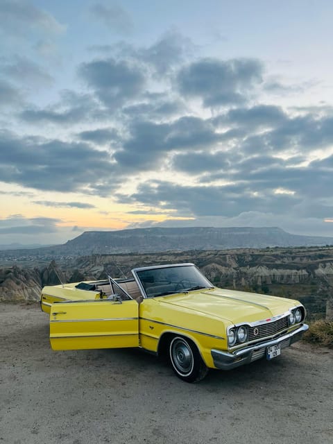 Cappadocia: Hot Air Balloon Morning Classic Car Tour - The Itinerary in Detail