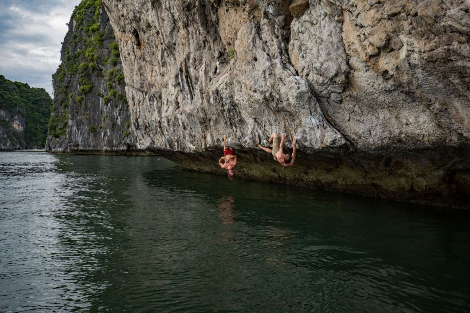 Cat Ba: Advanced Rock Climbing & Cliff Jumping Boat Tour - Activity Description