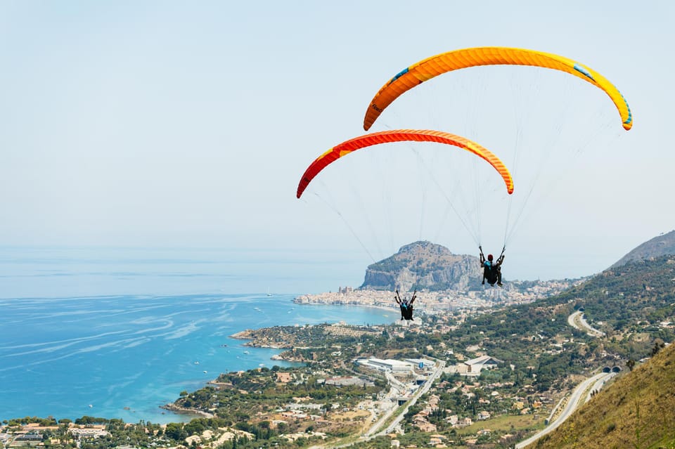 Cefalù: Tandem Paragliding Flight and GoPro13 Video - The Flight Itself: What to Expect?