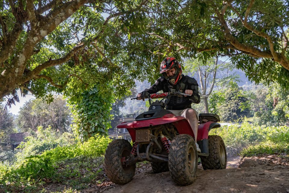 Chiang Mai: 3-Hour ATV and 8KM Inflatable Kayak (IK) - ATV Adventure in the Jungle