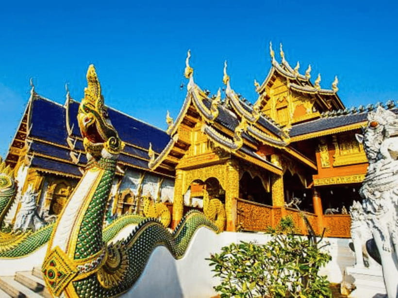 Chiang Mai: Culture of Temples and Sticky Waterfall - Architectural Wonders of Wat Ban Den