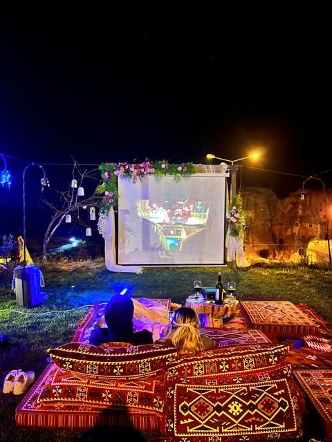 "Cinema Night in Cappadocia: Outdoor or Cave Experience" - Is It Worth the Price?  