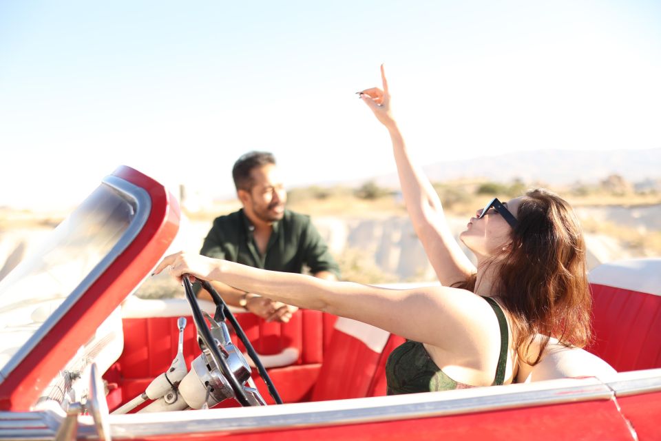 Classic (Vintage) Car & Jeep Safari & Shooting with Camels - The Scenic Stops & Highlights