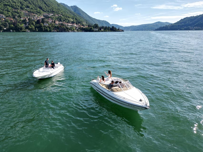 COMO LAKE : 1hr Private Boat Tour with skipper - The Value of the Experience