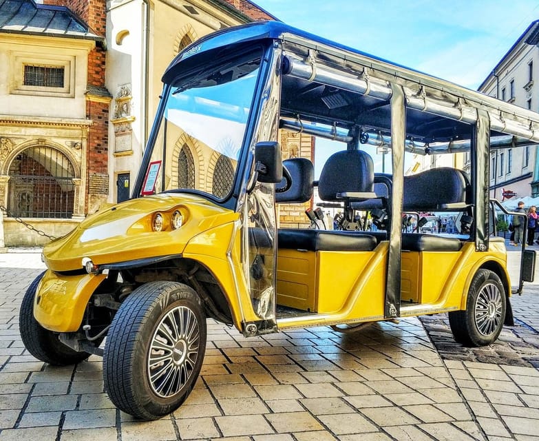 Cracow: Jewish Quarter and Ghetto Sightseeing Golf Cart Tour - What You’ll See and Experience