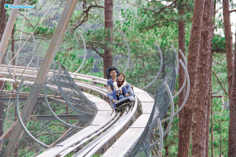 Da Lat: Datanla New Alpine Coaster Experience Entry Ticket - Datanla Waterfall Overview