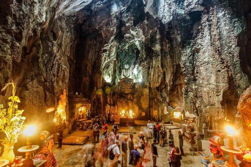 Da Nang: Marble Mountains, Am Phu Cave, and Linh Ung Pagoda - Itinerary Details