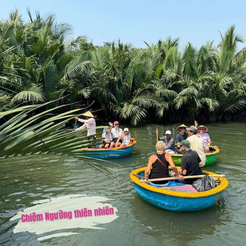 Danang: Bay Mau Coconut Forest Private Tour With Basket Boat - Itinerary Details