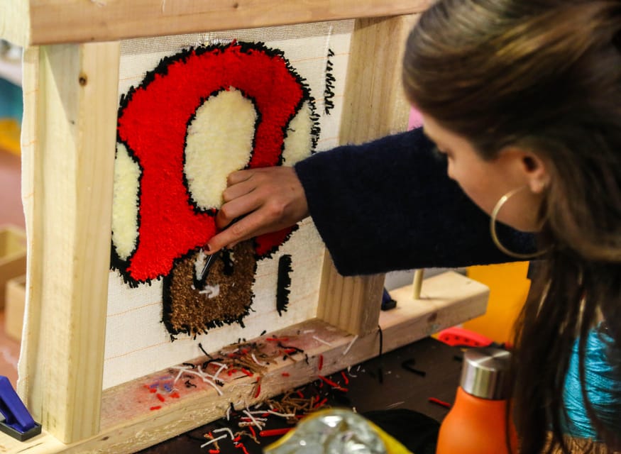 Dublin: Tuft Your Own Rug Workshop - The Value and Practicalities of the Workshop