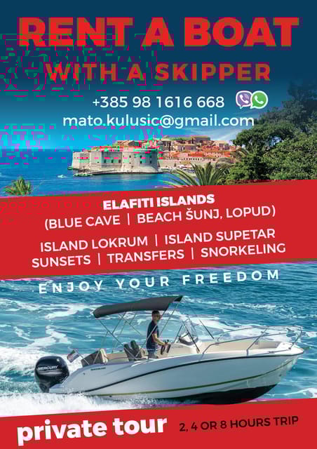 Dubrovnik: Private Tour to Blue Cave and Elaphit islands - In-Depth Breakdown of the Itinerary