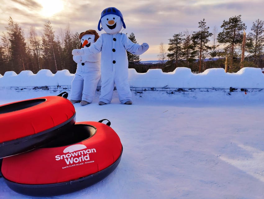 Entrance tickets to Snowman World and Snow Restaurant Dinner - The Snow Restaurant: Dining in a Frozen Wonderland