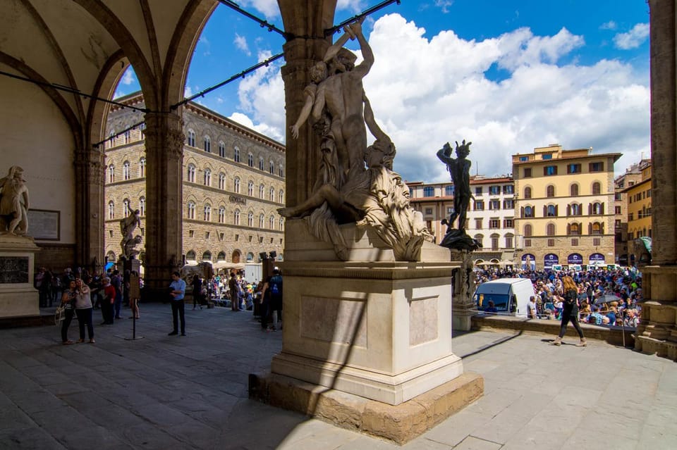 Florence: Guided Walking Tour with Accademia Gallery Visit - Exploring Piazza della Signoria and Surroundings