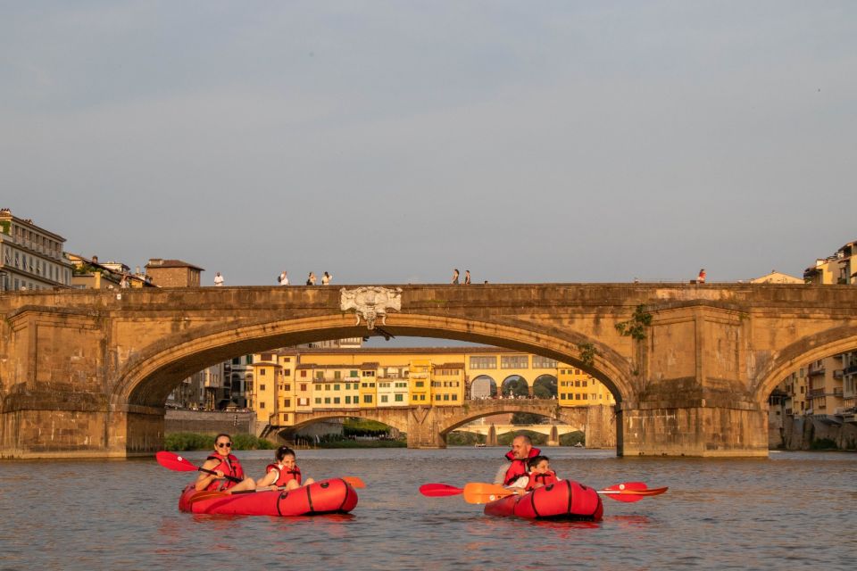 Florence: Ponte Vecchio and City Sights Guided Kayak Cruise - Highlights of the Kayak Cruise