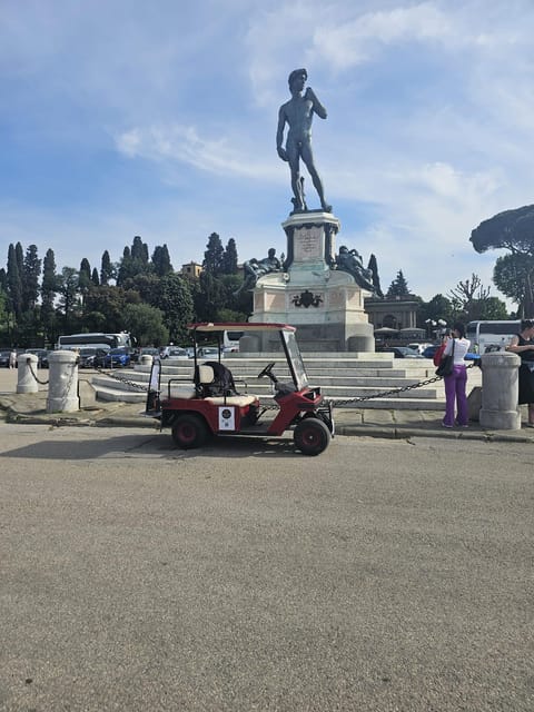 Florence: Private Guided Golf Cart Tour - What the Tour Usually Looks Like