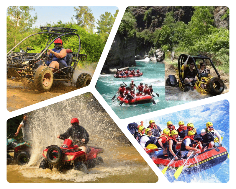 From Alanya, Antalya, Kemer: Rafting And Buggy or Quad Tour - Authentic Review Highlights