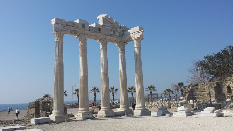 From Alanya: city of Side Highlights Walking Tour - Walking into History: Exploring Side’s Main Sites