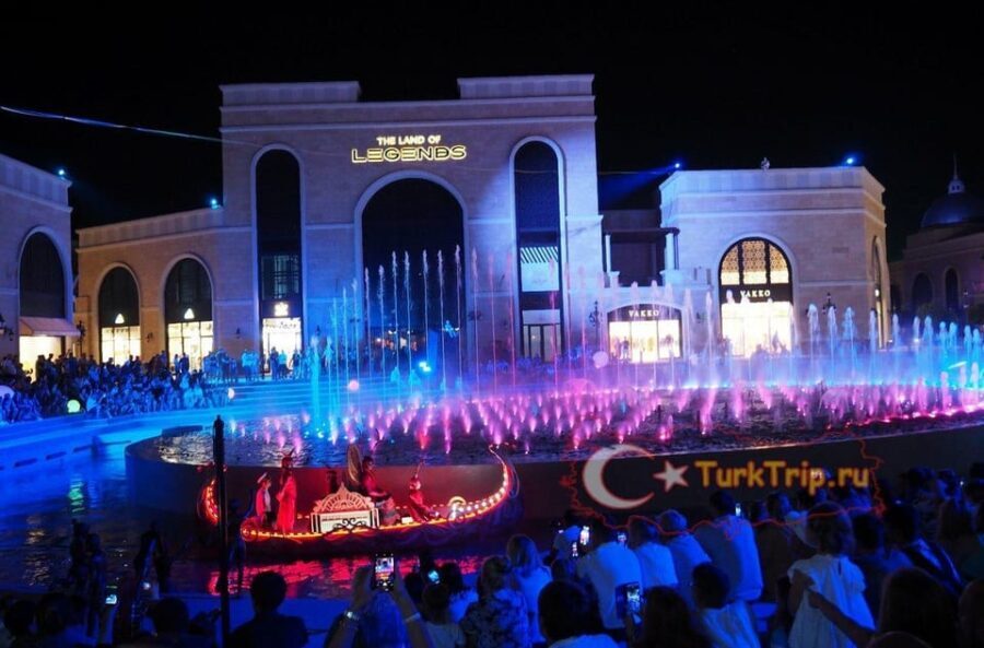 From Alanya, Side, Antalya: The Land of Legends Night Show - Exploring the Park and Water Experiences