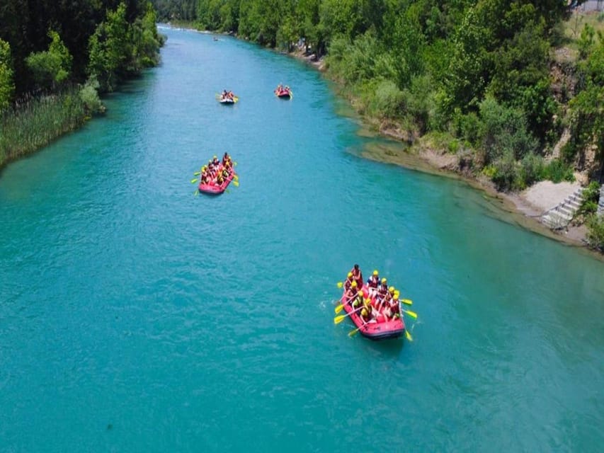 From Antalya: Rafting, Safari, Canyons & Zipline Super Combo - The Main Event: Köprüçay River and Rafting