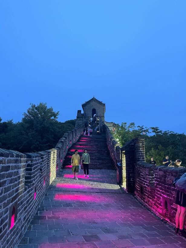 From Beijing Mutianyu Great Wall Bus Night Tour -15:30 - The Itinerary in Detail