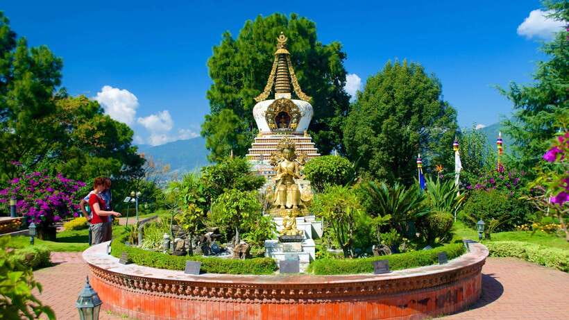 From Kathmandu : 2 Stupas and Kapan Monastery Spiritual Tour - Connecting with Kapan Monastery