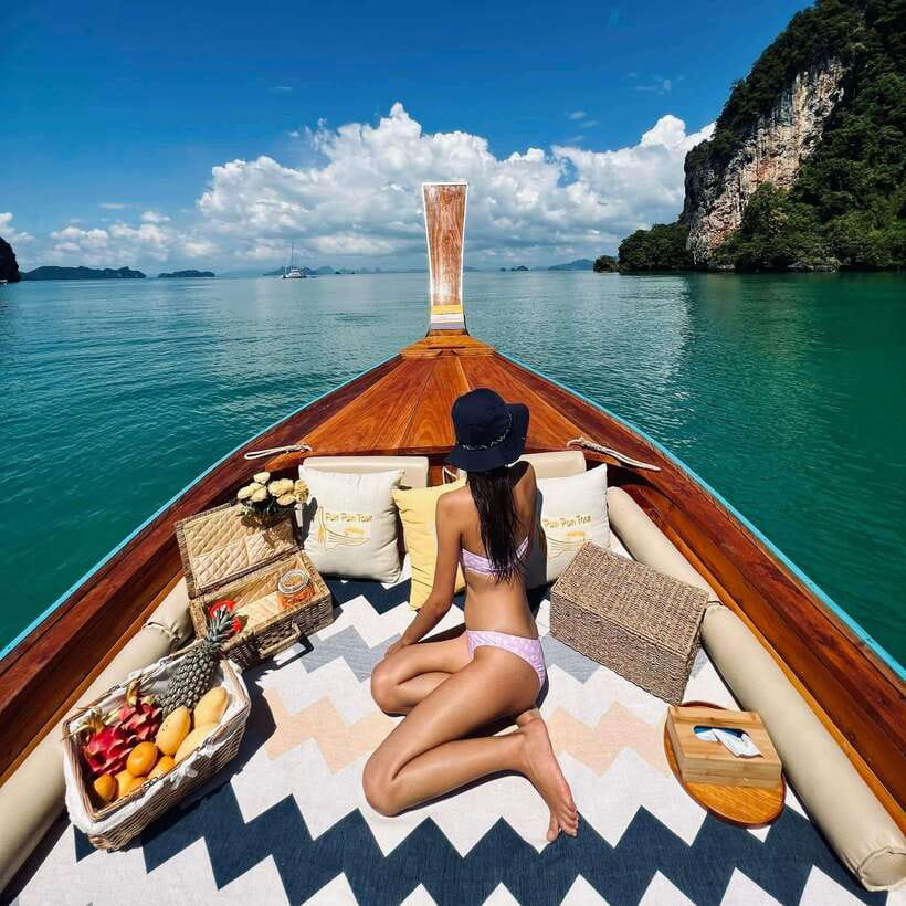 From Krabi : Private Luxury Longtail Boat - Booking and Cancellation