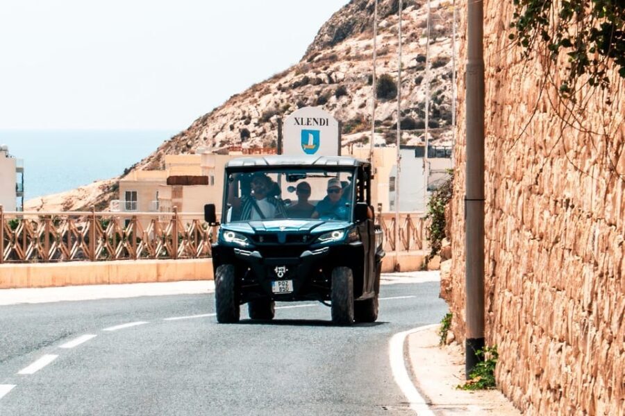 From Malta: Gozo 4x4 Buggy Tour with Lunch and Transfers - First Part of the Tour: Villages, Valleys, and Ancient Temples