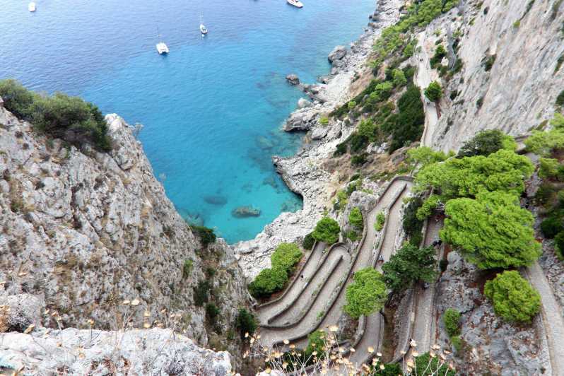From Naples: Blue Grotto, Capri, and Anacapri Group Tour - The Blue Grotto Experience