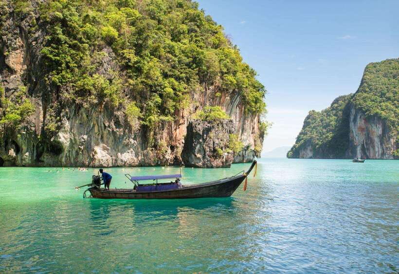 From Phi Phi Islands: Phi Phi, Maya Area by Longtail Boat - Highlights of the Phi Phi Islands